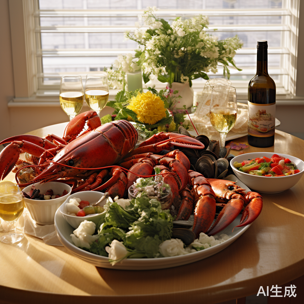 精美菜肴摆在温馨屋里，高清图片展现