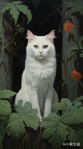 白色猫