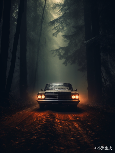 Gothic Dark and Ornate: A Timeless Nostalgia in the Forest