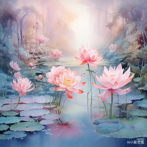 Ethereal Fairyland with Intricate Watercolor Details