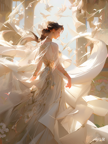 Ethereal Airy and Graceful: Wind and Elemental Garments