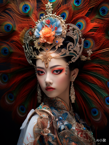 Gorgeous Chinese Opera Costumes with Exquisite Makeup