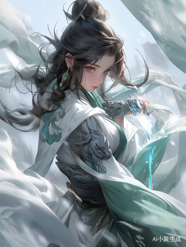 Cold Jade: Awe-Inspiring Dance of Wind and Snow