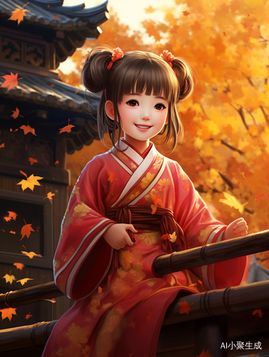 五岁中国小女孩自信迷人的微笑