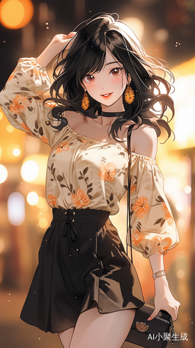 活泼可爱女孩