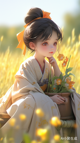 2-Year-Old Chinese Blind Box Style Song Dynasty Girl
