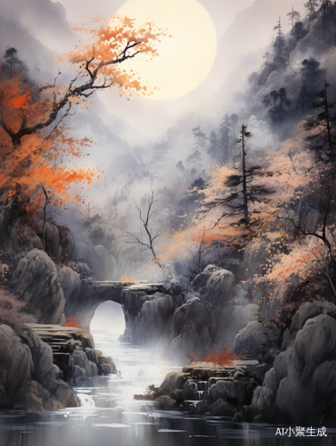 秋景如画，清新自然