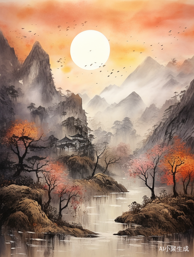 秋景如画，清新自然