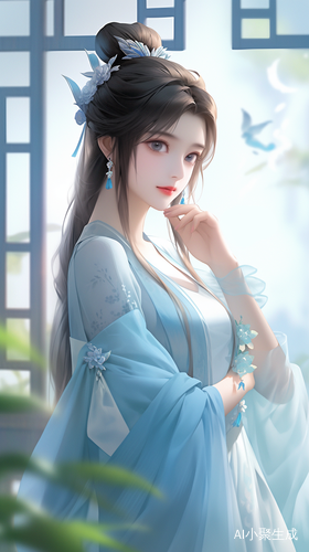 中国美少女，8K分辨率，高细节，大师作品