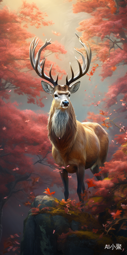 Loving Nature Mystic Deer