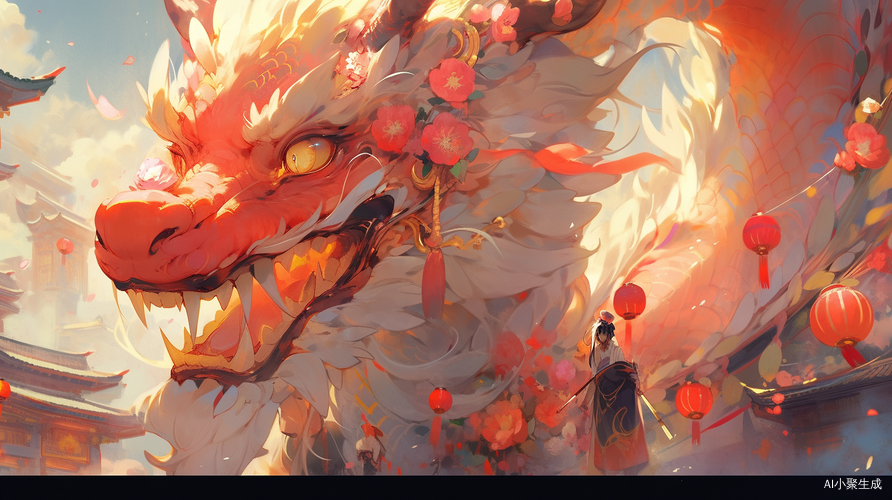 2.5D中国风 可爱版 Art of the Dragon Wallpaper