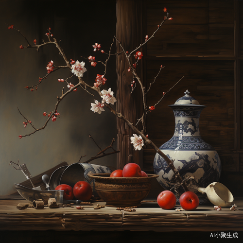陈逸飞的风景油画与静物