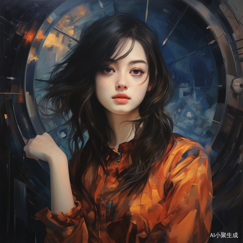 少女油画伦布朗时空中国