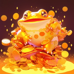 gold,psychedelic,toad,hd,3d,32k