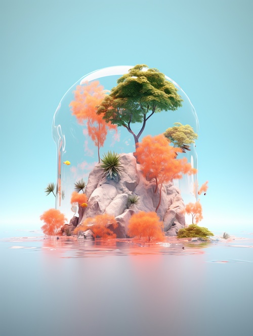 c4d,,a,3D,island,,floating,,UI,,wallpaper,,light,,translucent,,gentle,,soft,light,,minimalism,,light,color,,in,the,style,of,precise,hyperrealism,,modern,minimalism,,light,background,,8k,,oc,render,,cinema,4d,,best,quality,,ultra-detail,v,5.2s150