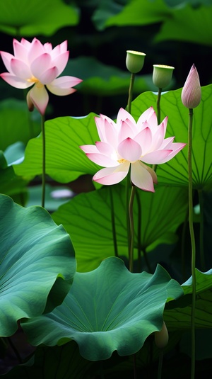 An Ancient Chinese Poem: Lotus Blooming in Early Puberty