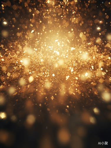 Gold Texture: Background with Luxury and High Metallic Bokeh