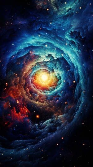 Fantastical Scenes in the Universe: Galaxies, Spirals, Black Holes, Dark Matter, and the Ocean