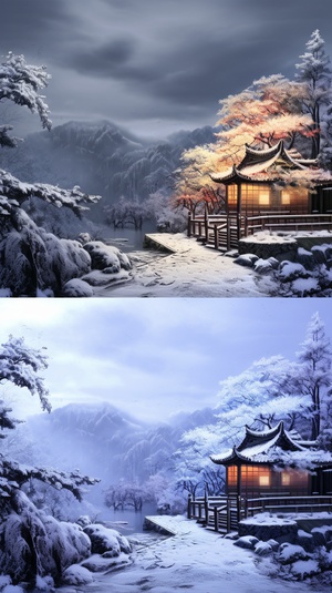 小雪风景