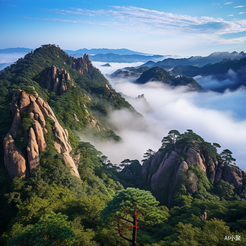 秦岭壮丽风光