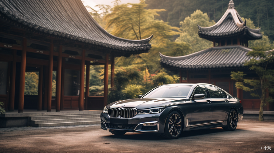 Cinematic Atmosphere in Commercial Photography of BMW 760