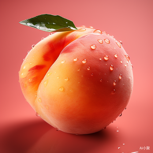 Peach-colored Advertising: Bright and Juicy in Clear 8K Ultra HD