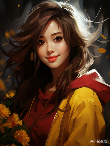 快乐可爱的亚洲动漫女孩壁纸