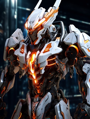 Powerful and Light Mecha: A Futuristic Technological Marvel