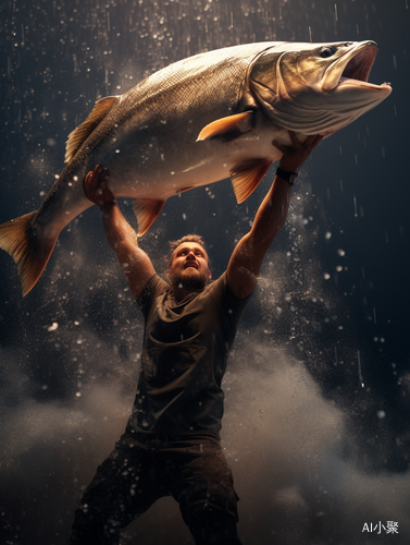 Muscle Man with Big Fish: Norwegian Adventure in Ultra HD