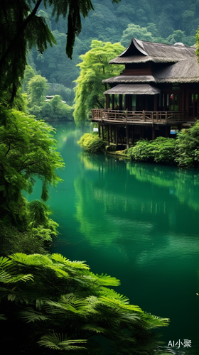 Enchanting Jade Lake and Secluded Bamboo Forest