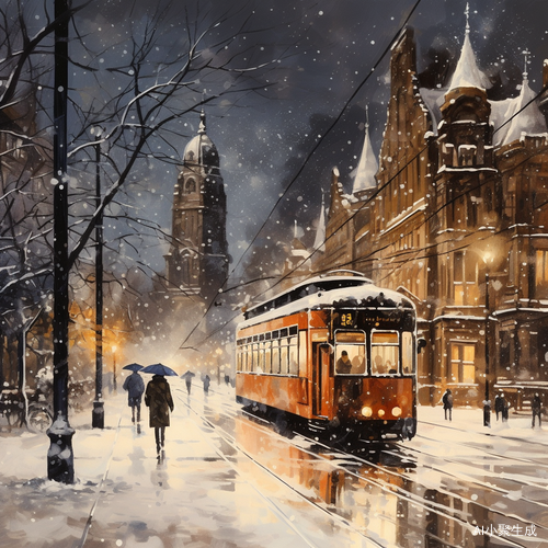 城市大雪
