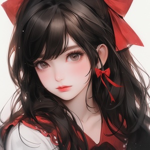 anime girl with long black hair and a bow tie, beautiful anime style, beautiful anime portrait, detailed portrait of anime girl, cute anime girl, portrait of cute anime girl, cute anime girl portrait, portrait of an anime girl, young anime girl, anime visual of a cute girl, cute art style, artwork in the style of guweiz, guweiz