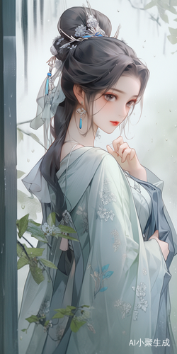 汉服美女全身