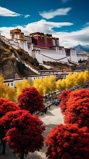 布达拉宫-山清水秀，美景旖旎，不容错过