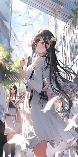 校园背影