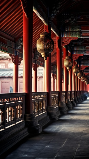 Timeless Elegance: Captivating Photograph of the Forbidden City