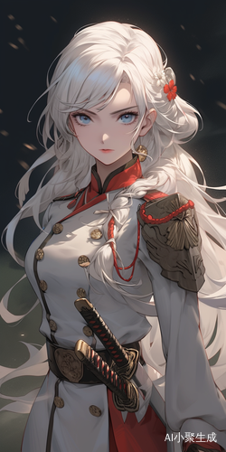 江湖风的戎装少女