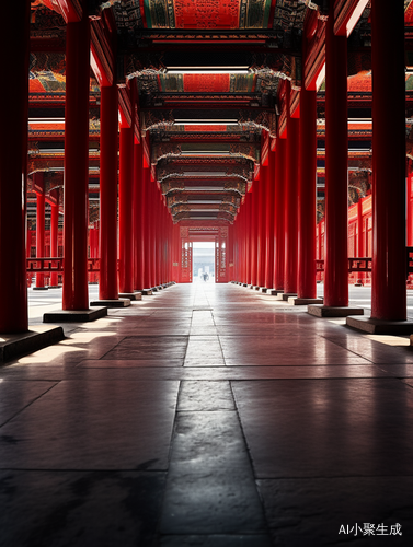 Captivating Photograph of Timeless Elegance in the Forbidden City