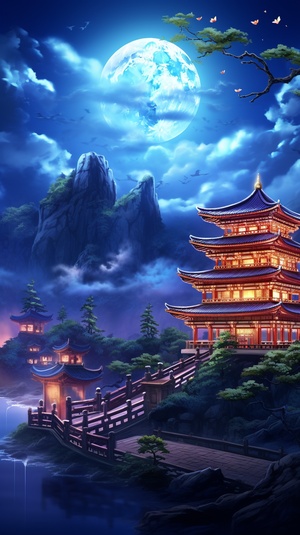 Chinese Style Palaces: Magnificent Mountains and Rivers