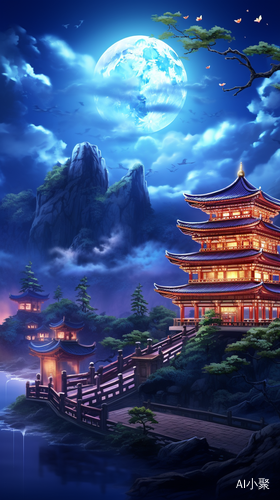 Chinese Style Palaces: Magnificent Mountains and Rivers