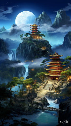 Chinese Style Palaces: Magnificent Mountains and Rivers