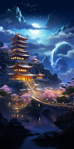 Chinese Style: Magnificent Palaces and Stunning Night Scenes