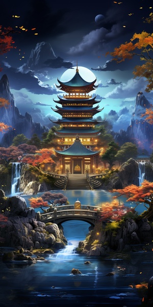 Chinese Style: Magnificent Palaces and Stunning Night Scenes