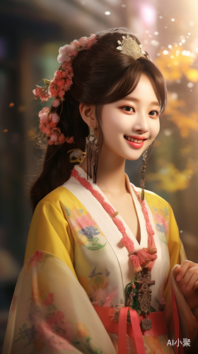 Innocent Korean Girl: Exquisite CG Portrait in Stunning 8K