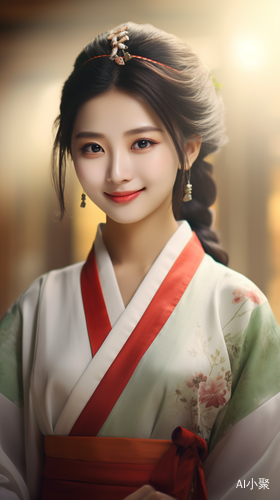 Innocent Korean Girl: Exquisite CG Portrait in Stunning 8K