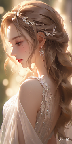 Stunning Close-Up Portrait of a Beautiful Anime Girl