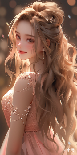 Stunning Close-Up Portrait of a Beautiful Anime Girl