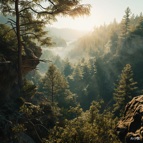 Immersive Cinematic Forest Experience in 8K Resolution