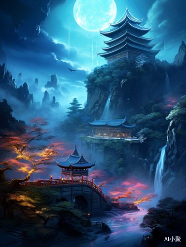 Chinese Style: Majestic Mountains and Rivers