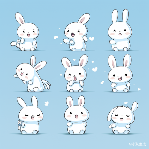 Hallyu-inspired Daily Timetable Stickers with Cute Exaggerated Poses